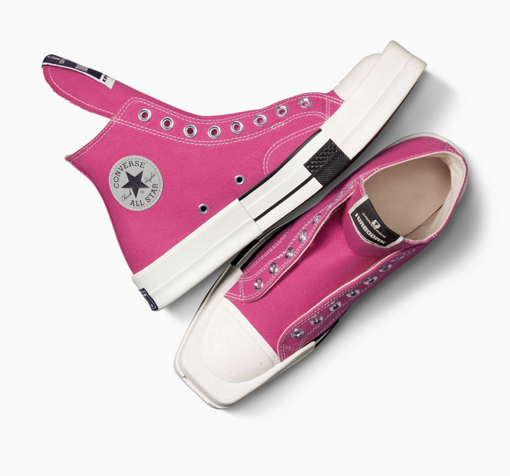 Converse x Rick Owens DRKSHDW "Pink" Chuck 70 Laceless Różowe Damskie Buty Sportowe Trampki A05685C