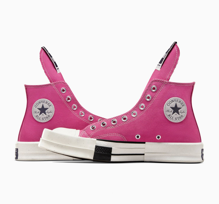 Converse x Rick Owens DRKSHDW "Pink" Chuck 70 Laceless Różowe Damskie Buty Sportowe Trampki A05685C