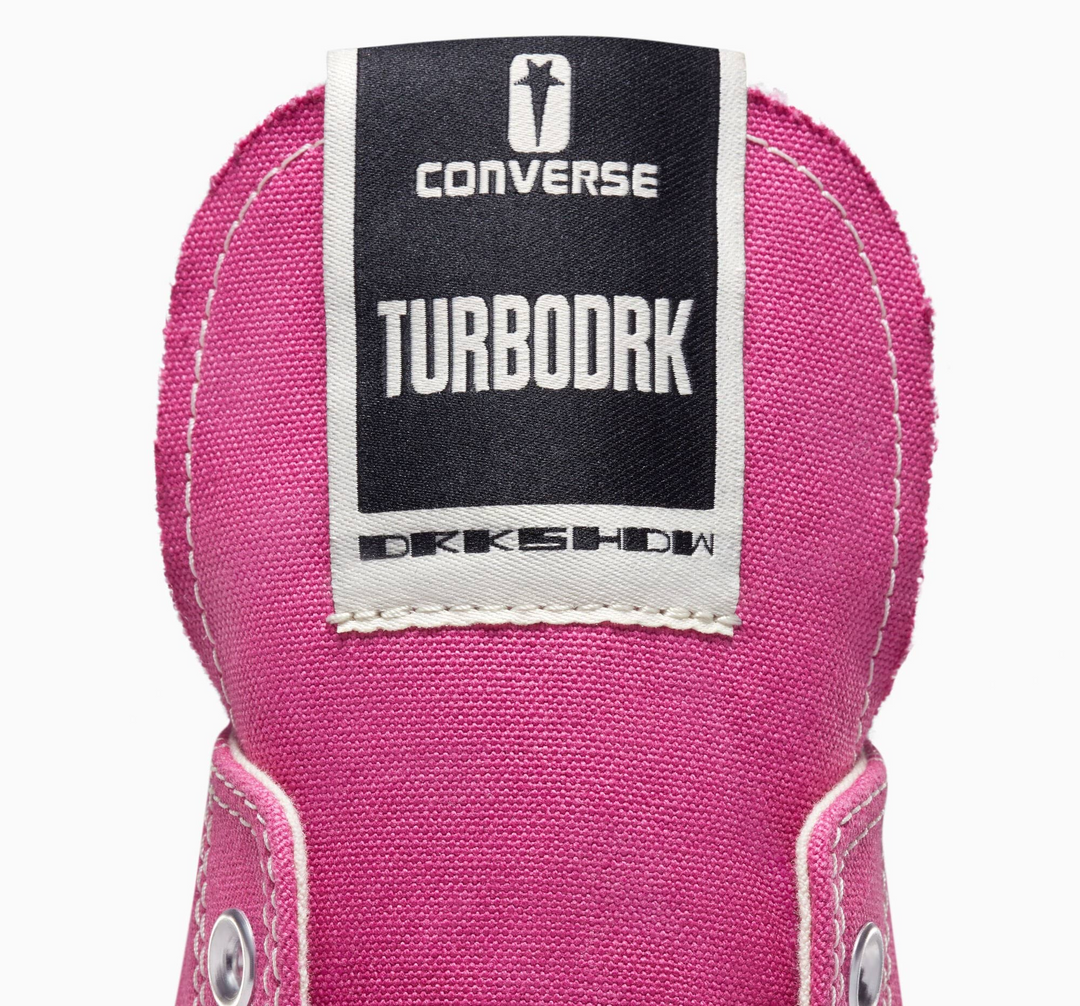 Converse x Rick Owens DRKSHDW "Pink" Chuck 70 Laceless Różowe Damskie Buty Sportowe Trampki A05685C
