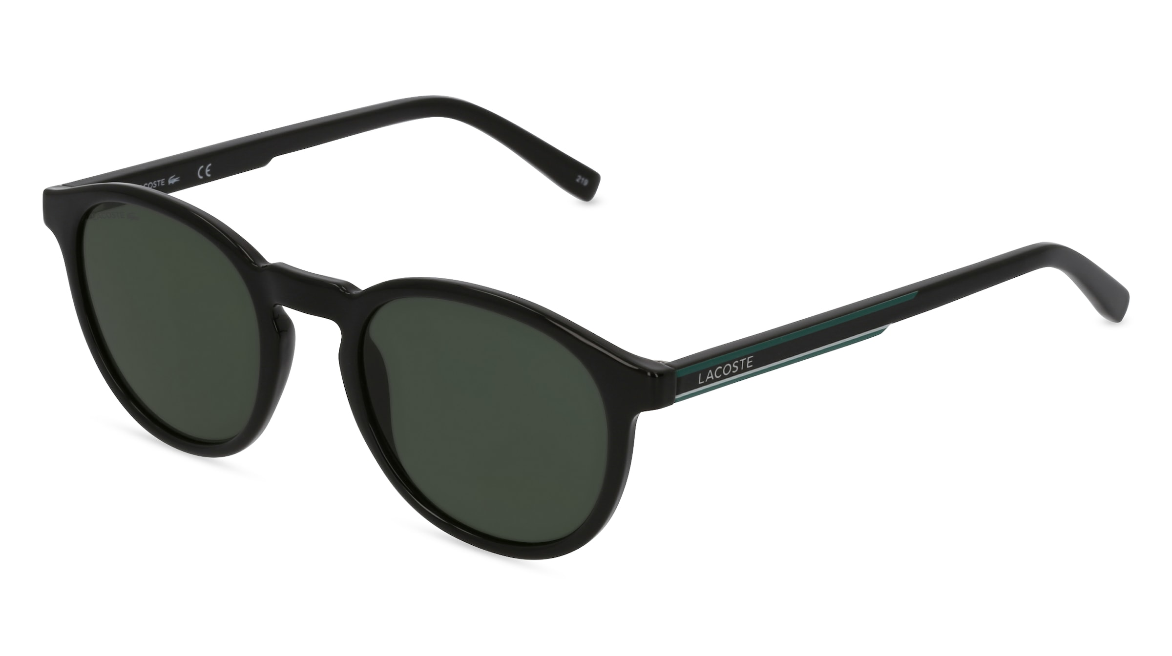 Lacoste L916S Czarne Okrągłe Okulary Przeciwsłoneczne Unisex WL