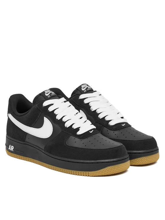 Nike Air Force 1 Low '07 LV8 "Black Gum" Czarne IB6388-001