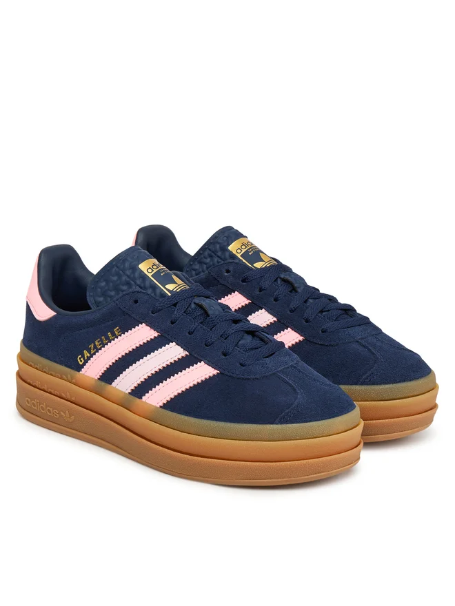 adidas Gazelle Bold J Night Indigo Granatowe JR5951