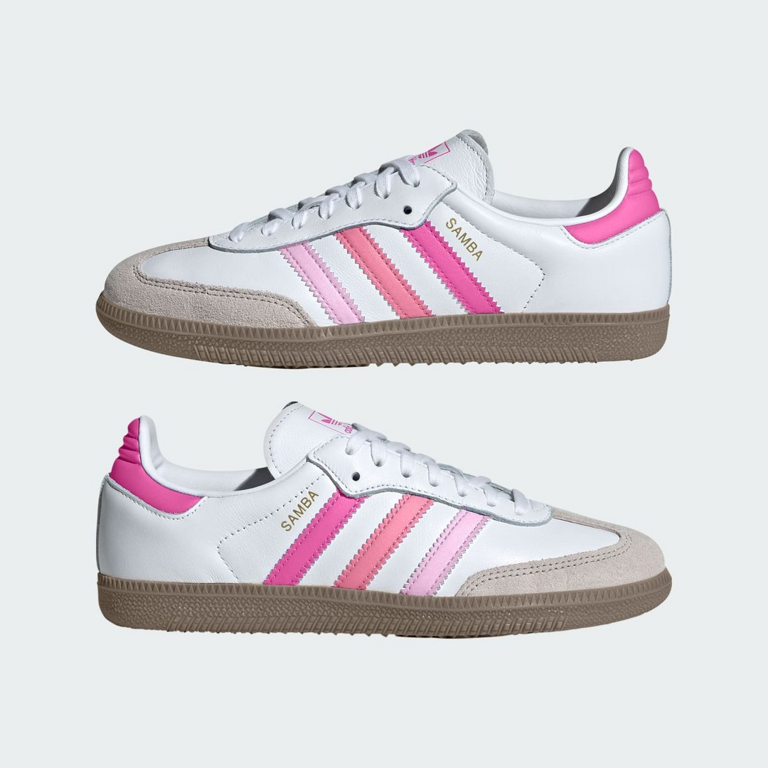 adidas Samba OG J White Orchid Fusion Białe Różowe JP5492
