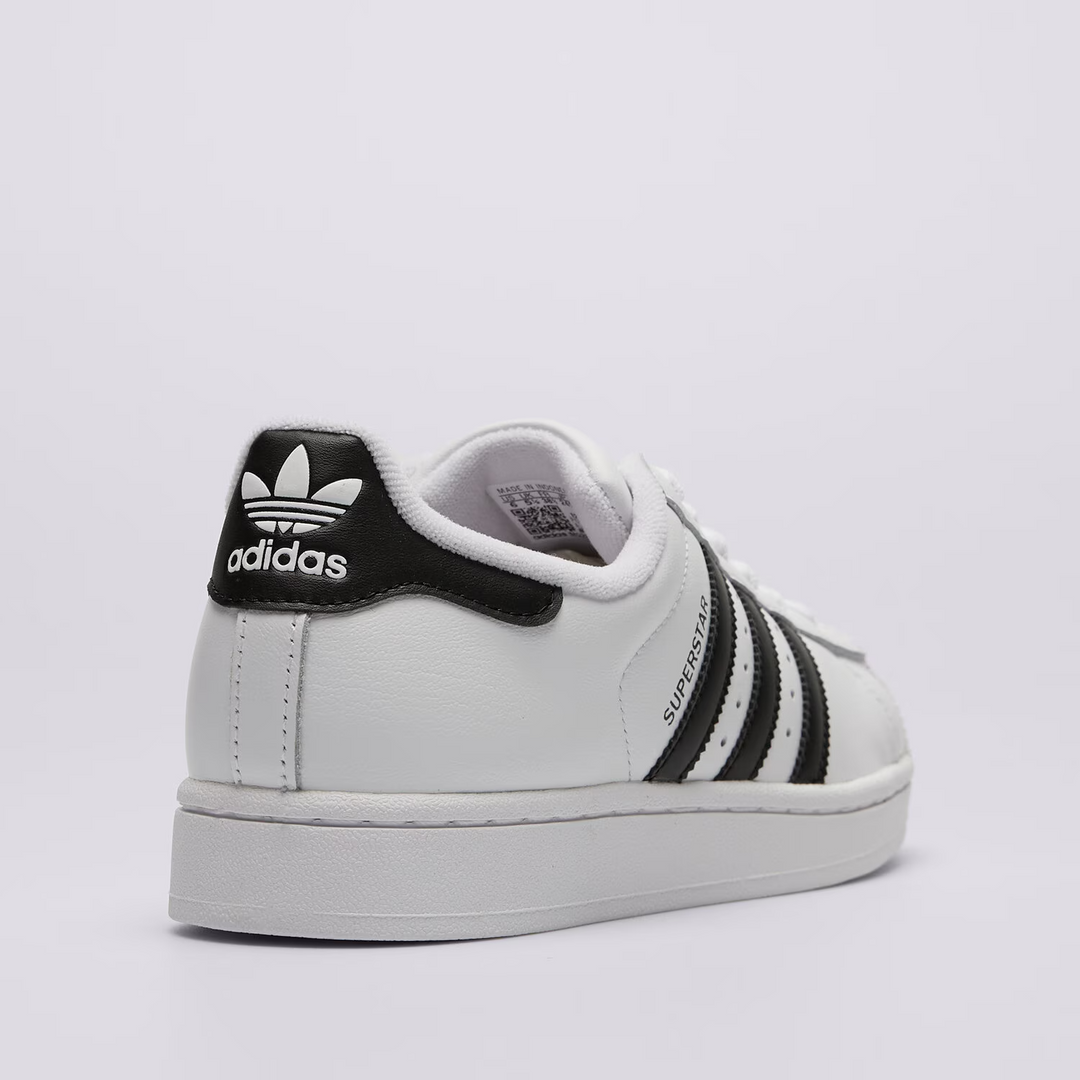 adidas Superstar II J Białe Czarne Skórzane JH9976