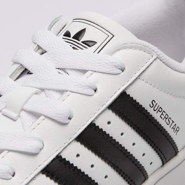 adidas Superstar II J Białe Czarne Skórzane JH9976