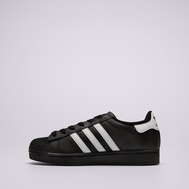 Adidas Superstar II J Black Czarne Skórzane JH9977