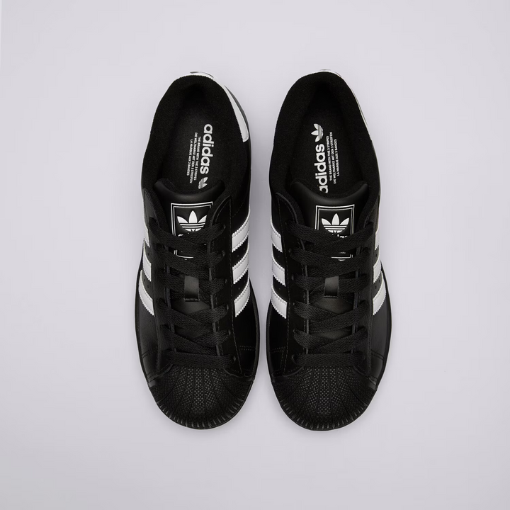 Adidas Superstar II J Black Czarne Skórzane JH9977