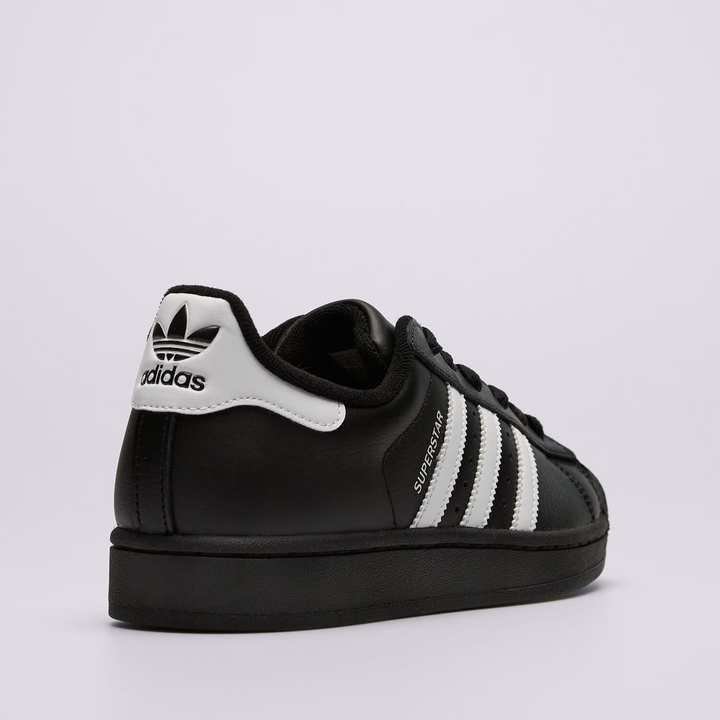Adidas Superstar II J Black Czarne Skórzane JH9977
