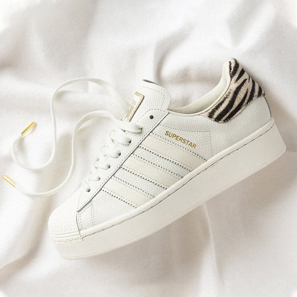 adidas Superstar Bold W "White Leopard" Białe FV3458