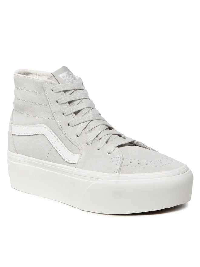 Vans Sk8-Hi Tapered Sneakersy na platformie szare