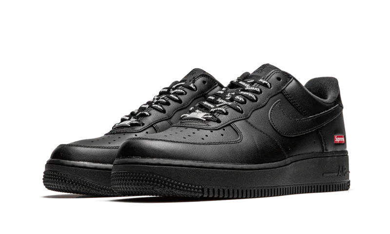 Nike Air Force 1 Low Black Supreme Czarne CU9225-001