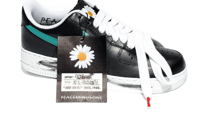 Nike Air Force 1 Low G-Dragon Peaceminusone Para-Noise 3.0 Czarne AQ3692-004