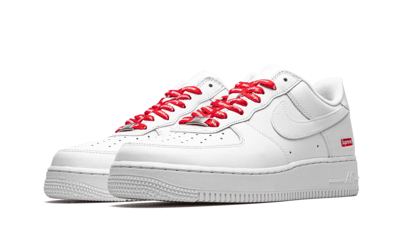 Nike Air Force 1 Low White Supreme Białe CU9225-100