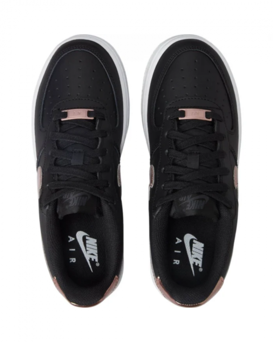 Nike Air Force 1 SE GS "Metallic Red Bronze" Czarne HF5482-001