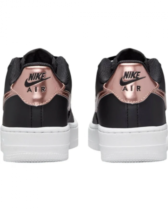 Nike Air Force 1 SE GS "Metallic Red Bronze" Czarne HF5482-001