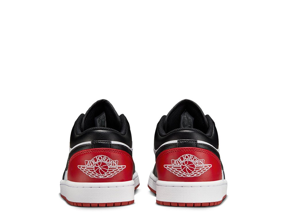 Air Jordan 1 Low Black Varsity Red 553558-161