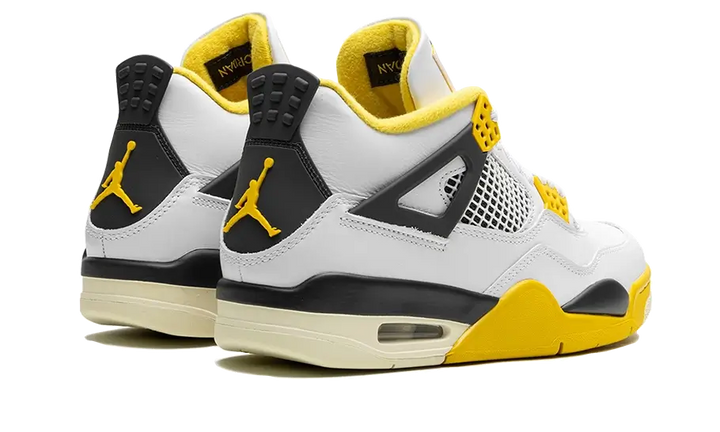 Air Jordan 4 Retro Vivid Sulfur Women's Białe AQ9129-101