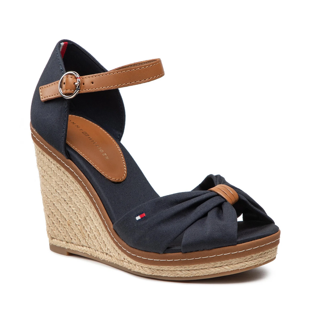 Tommy Hilfiger Damskie Espadryle na koturnie FW0FW00905 WL