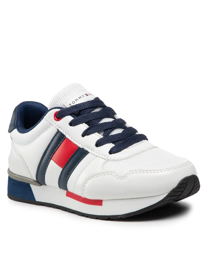 Tommy Hilfiger Białe Buty Damskie Sneakersy Low Cut