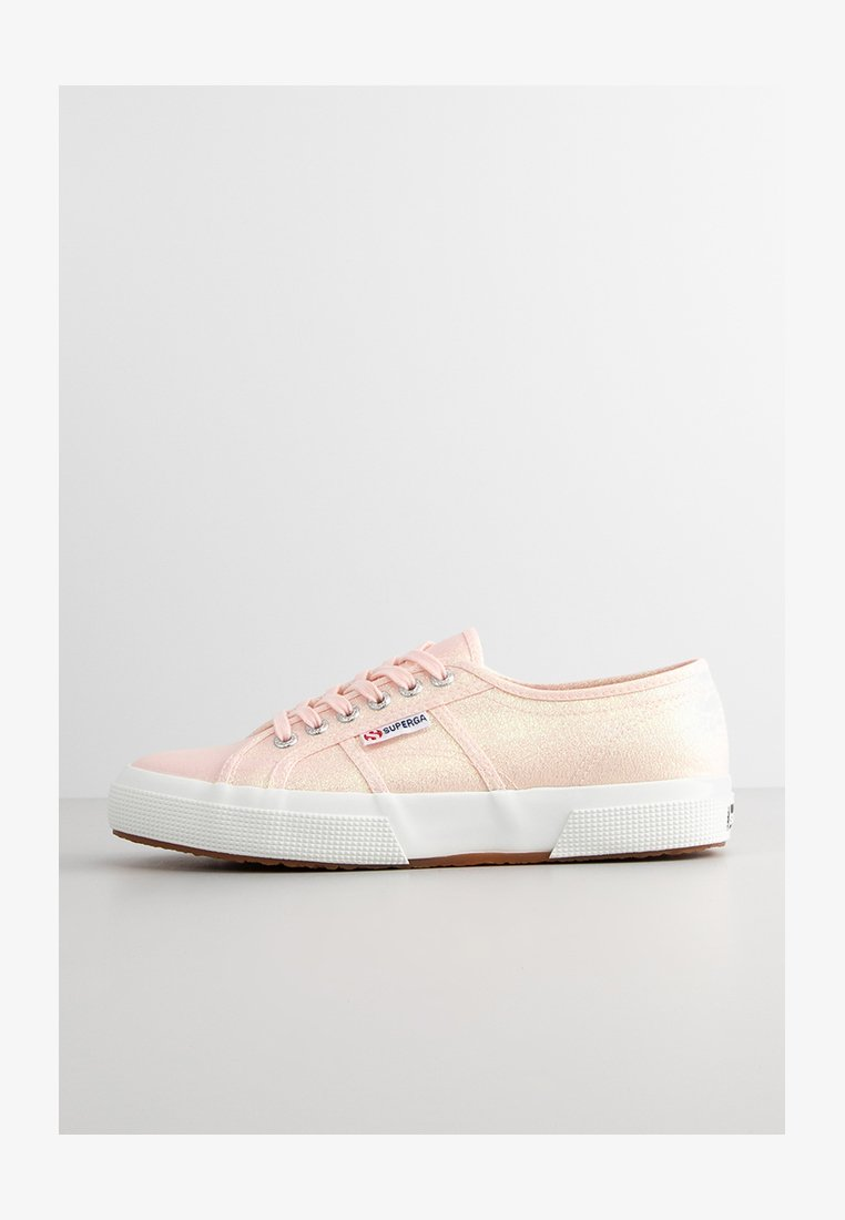 Superga Różowe Świecące Błyszczące Niskie Sneakersy Buty Damskie WLJ