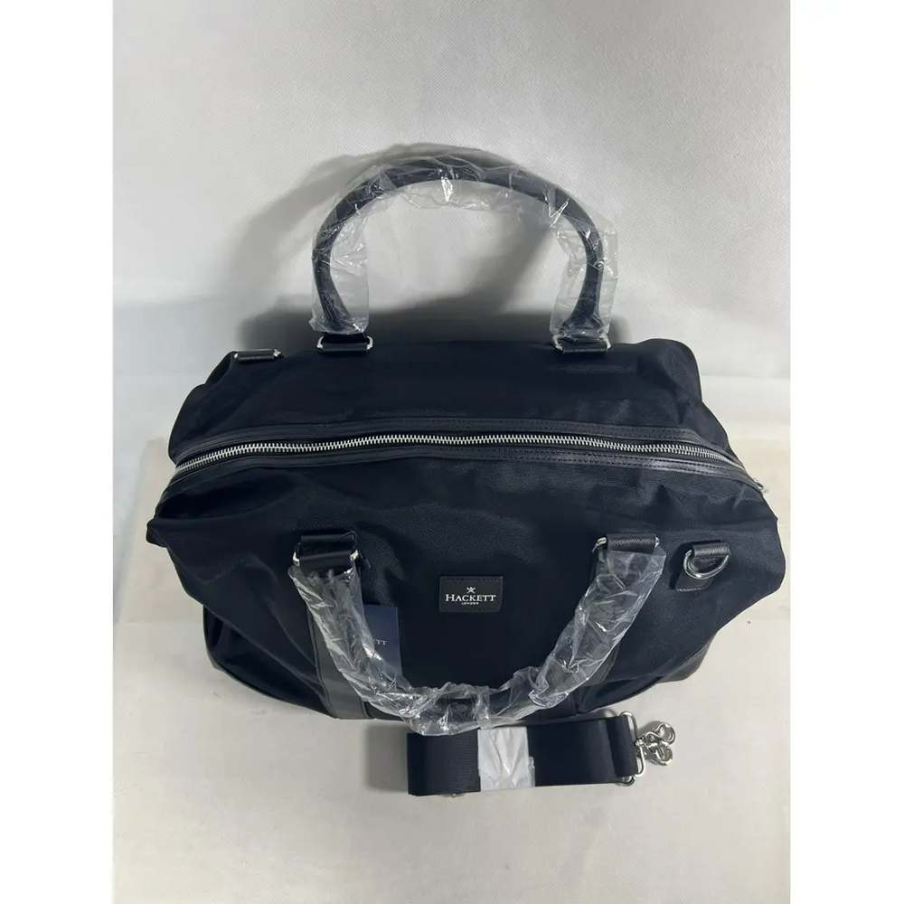 Hackett London Bal Holdall Czarna Duża Torba Podróżna Unisex A