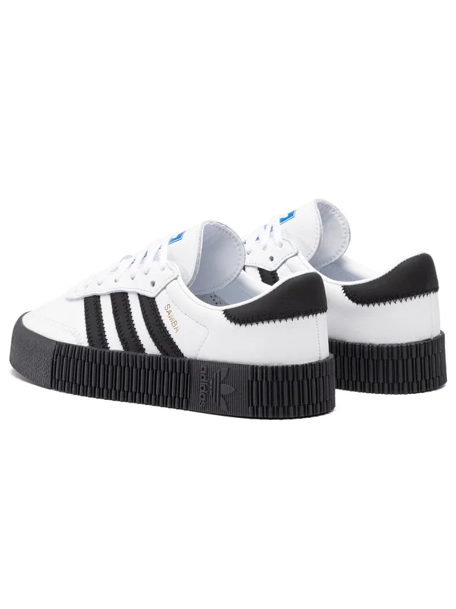 adidas Sambarose "White Black" Białe FV0767