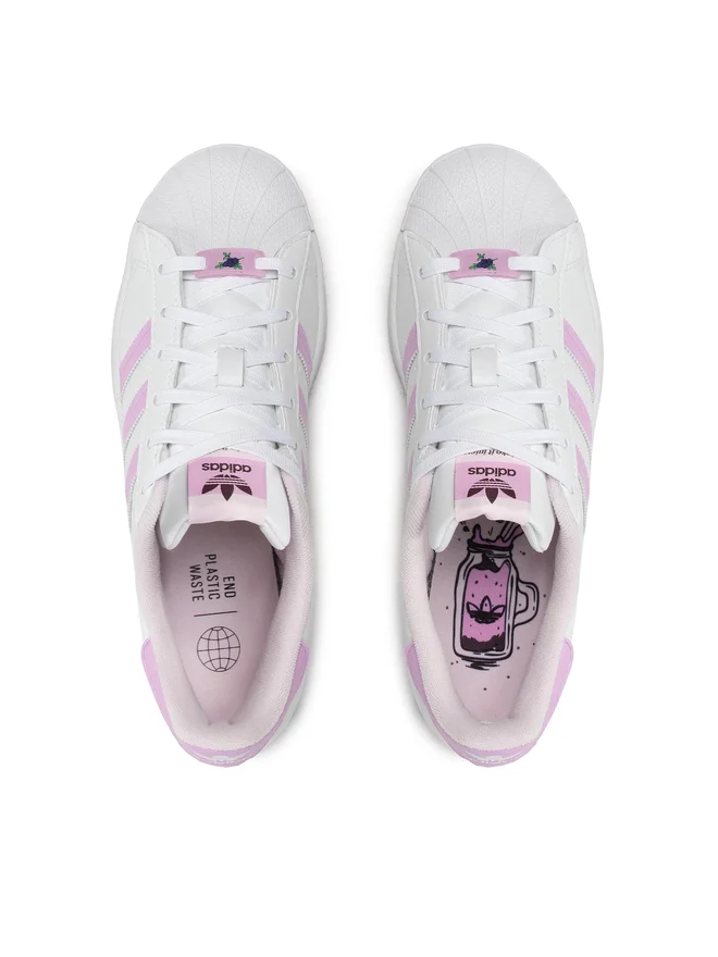 adidas Originals Superstar Her Vegan W Białe Sneakersy GY1900