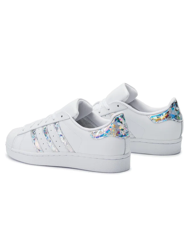 adidas Superstar II J "White Crystal" Białe F33889