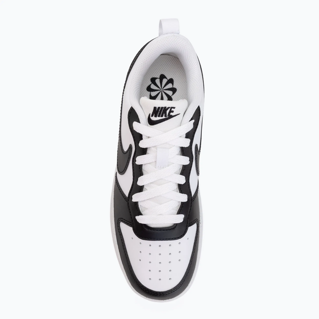 Nike Court Borough Low Recraft GS "White Black" Białe Czarne Buty Sportowe Sneakersy DV5456-131