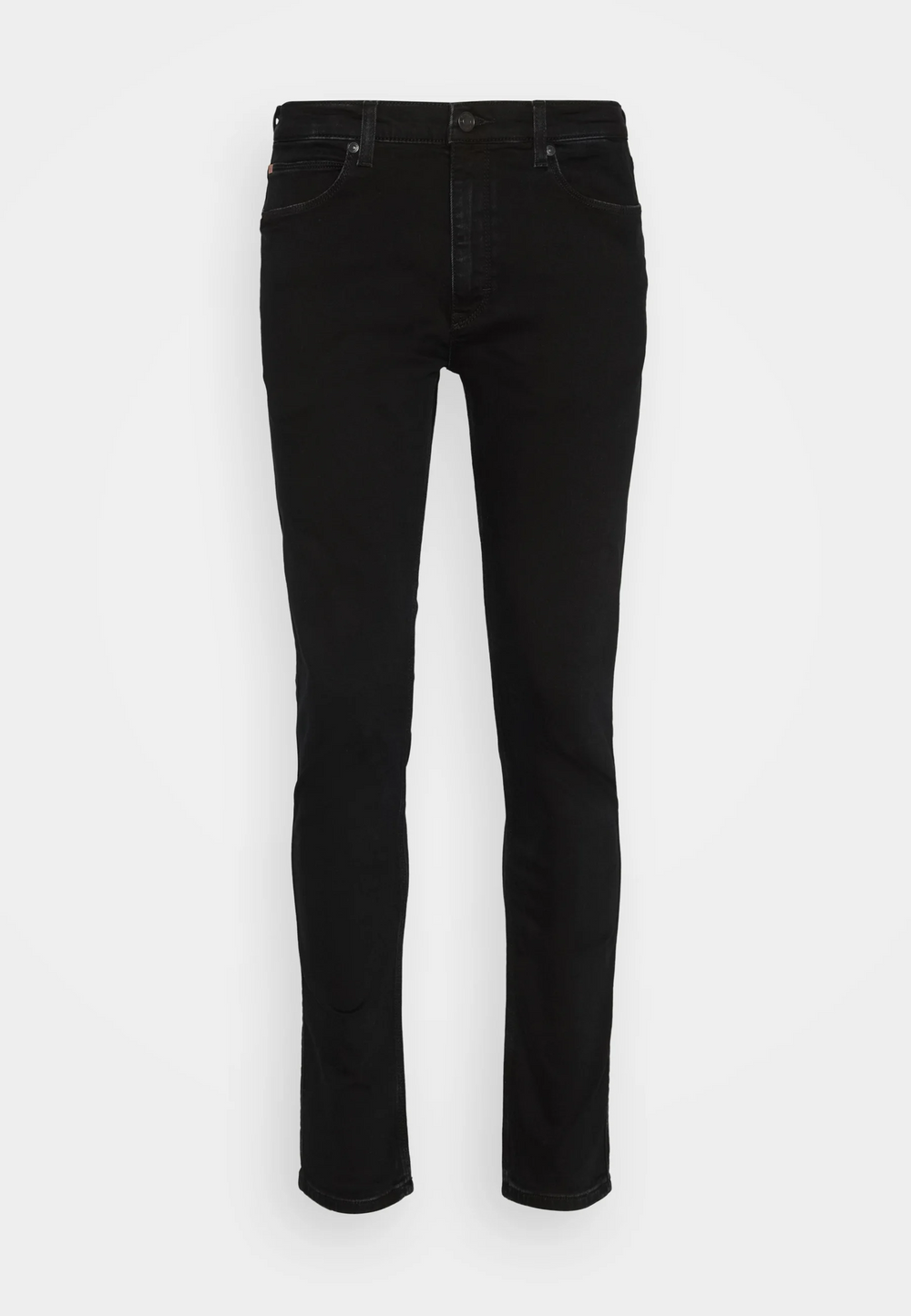 Hugo Boss HUGO734 Spodnie Jeansowe Jeansy Skinny Czarne Męskie WJZ