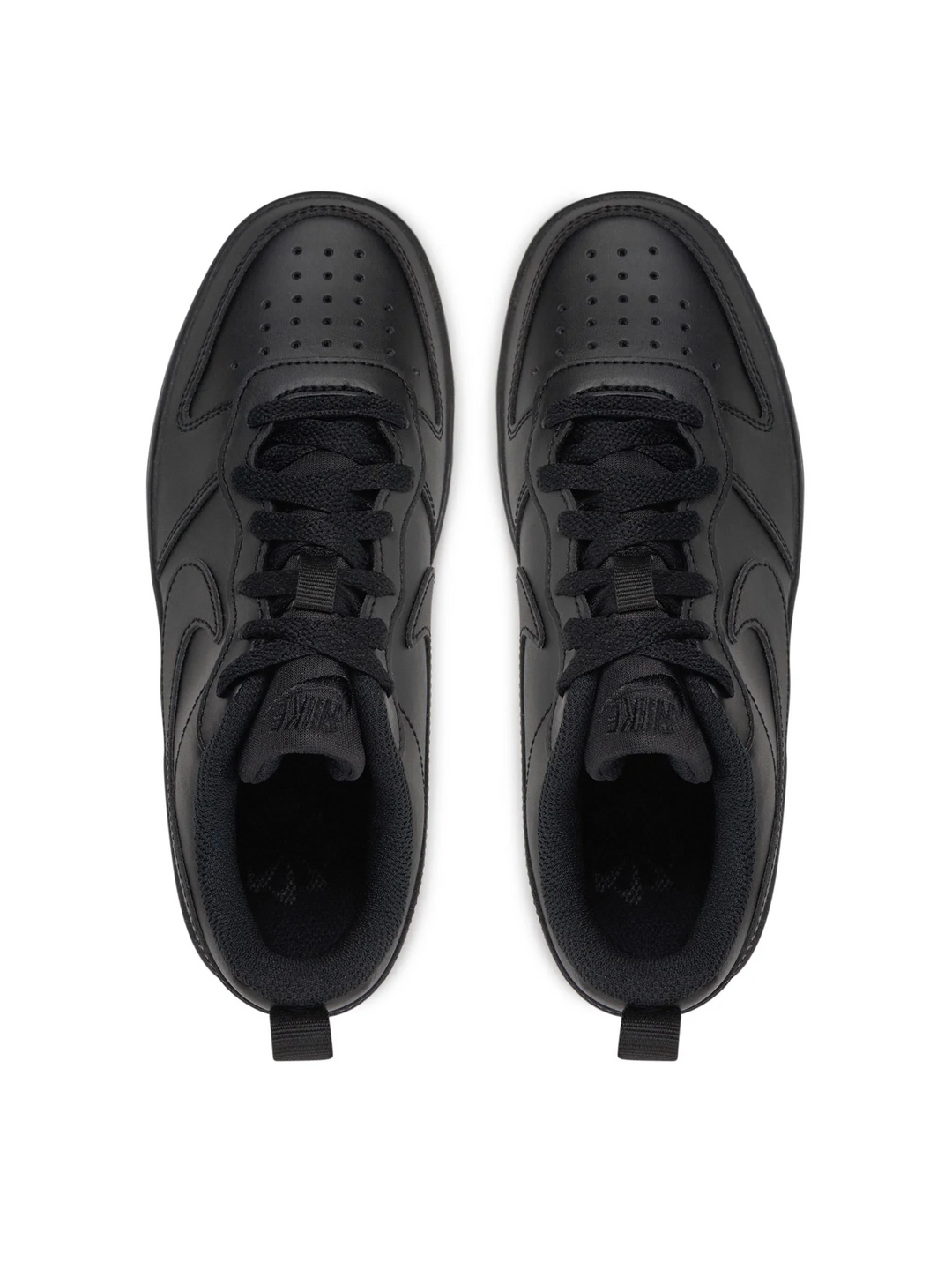 Nike Court Borough Low Recraft GS "Triple Black" Czarne Sneakersy Buty Sportowe DV5456-002
