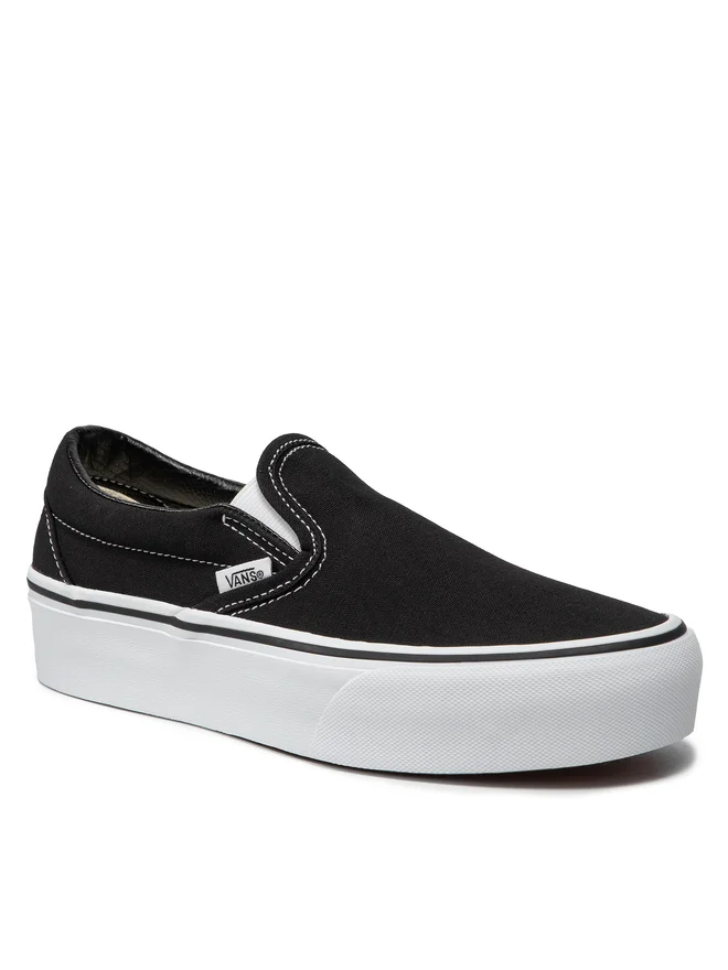 Vans Classic Slip-O Platform Czarne Tenisówki VN000118EBLK1