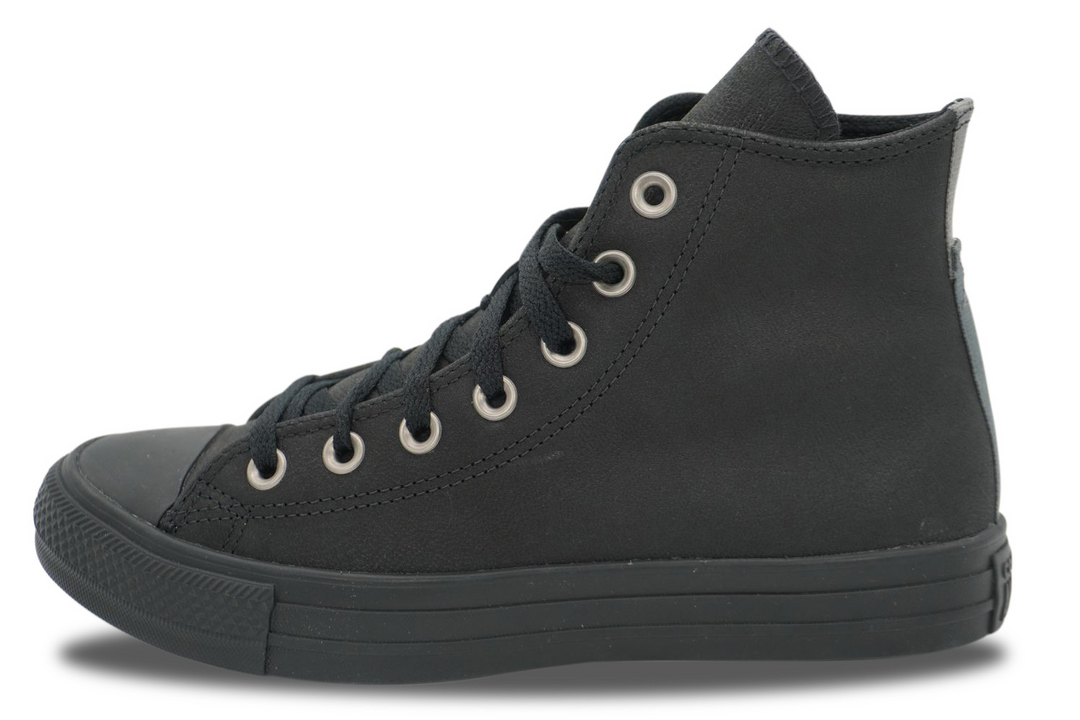 Converse Chuck Taylor All Star "Black Leather" Czarne Sportowe Skórzane Damskie Buty Trampki 159612C