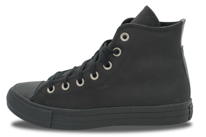 Converse Chuck Taylor All Star "Black Leather" Czarne Sportowe Skórzane Damskie Buty Trampki 159612C