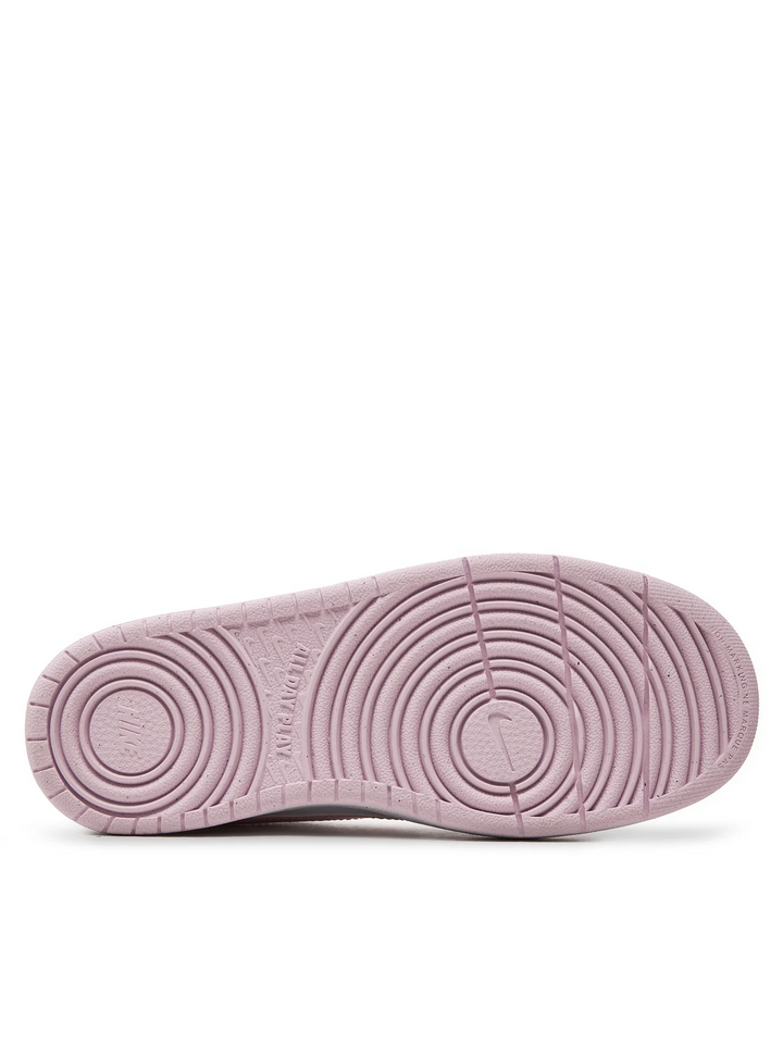Nike Court Borough Low Recraft GS "White Pink" Różowe Białe Buty Sportowe Sneakersy DV5456-105