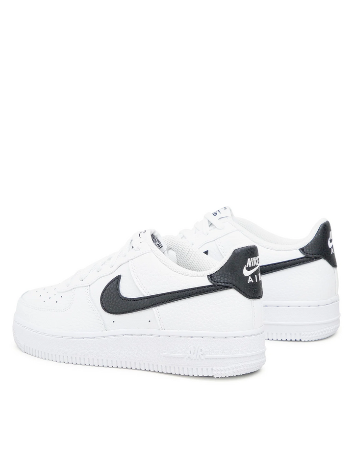 Nike Air Force 1 GS "White Black" Białe Czarne Buty Sportowe Sneakersy CT3839-100