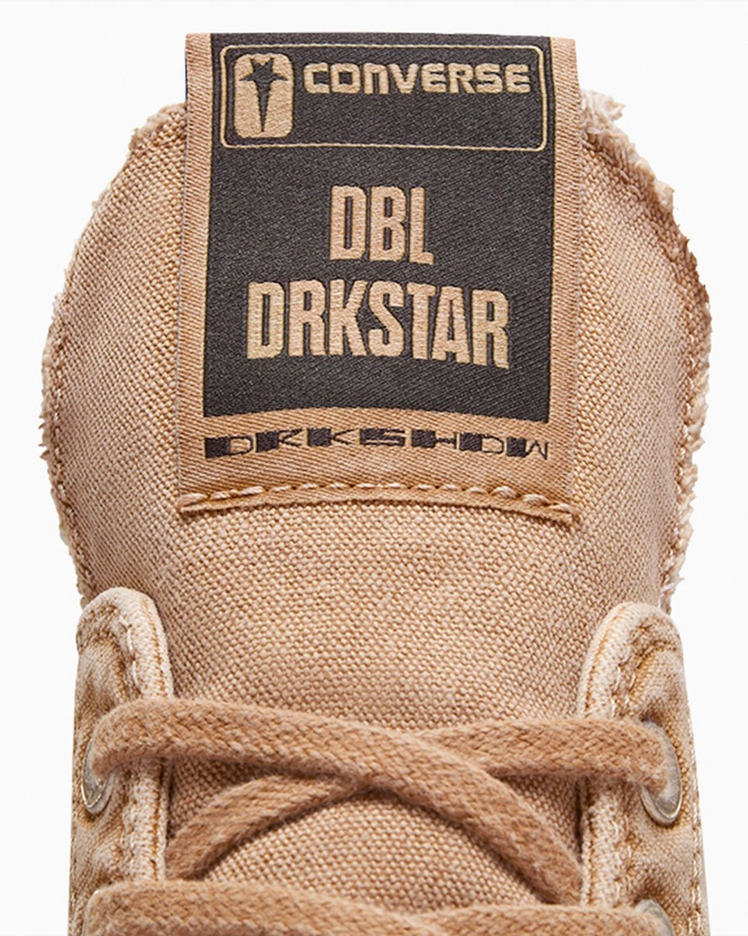 Converse x Rick Owens DRKSHDW DBL "Blonde" Beżowe Platforma Buty Sportowe Trampki A06756C