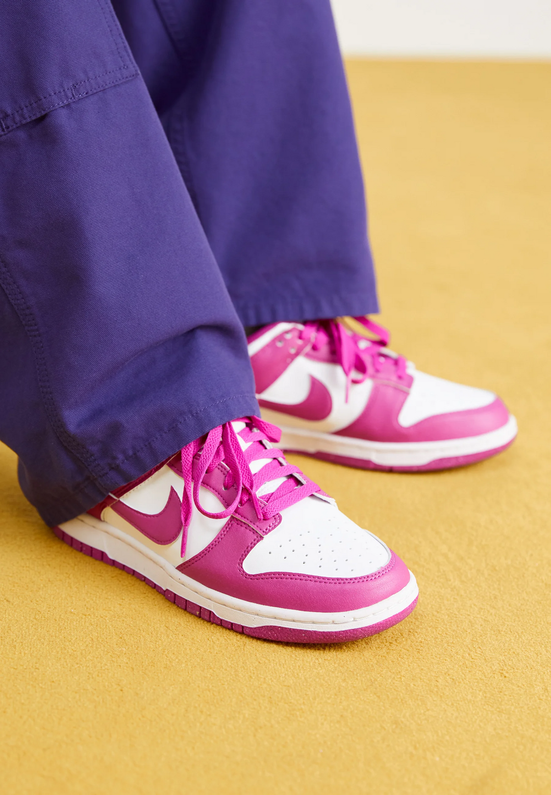 Nike Dunk Low Active Hot Fuchsia Women's Różowe DD1873-110