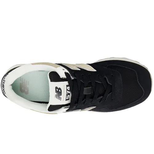 New Balance 574 "Black" Czarne WL574-DK2
