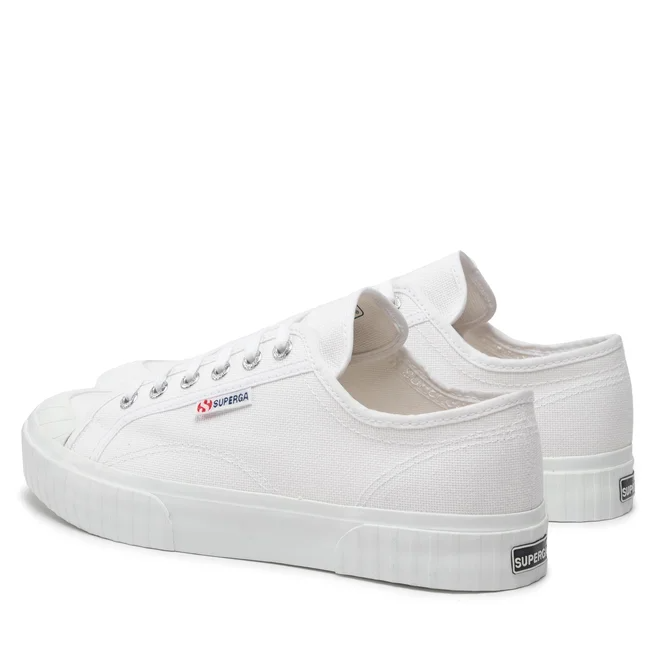 Superga Białe Buty Wiązane Damskie WLJ