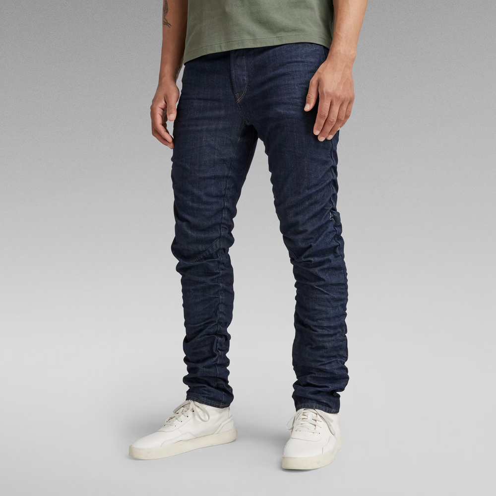 G-star Raw STAQ 3D STRAIGHT TAPERED Niebieskie Jeansy Spodnie Jeansowe Męskie WJZ