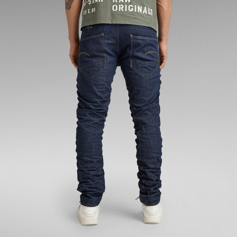 G-star Raw STAQ 3D STRAIGHT TAPERED Niebieskie Jeansy Spodnie Jeansowe Męskie WJZ