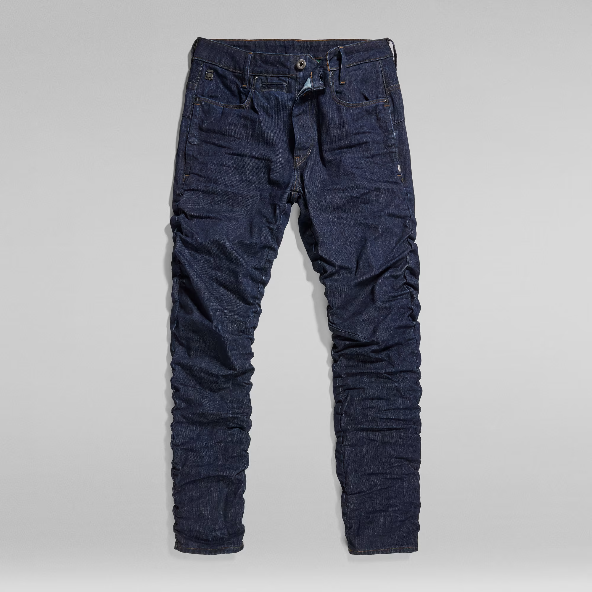 G-star Raw STAQ 3D STRAIGHT TAPERED Niebieskie Jeansy Spodnie Jeansowe Męskie WJZ