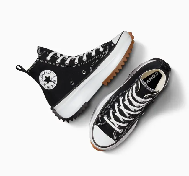 Converse Run Star Hike "Black" Czarne Trampki Sportowe Damskie 166800C