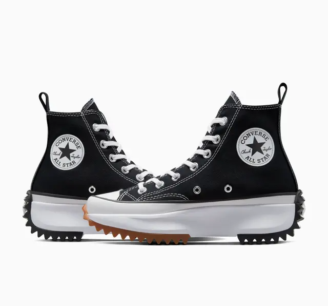 Converse Run Star Hike "Black" Czarne Trampki Sportowe Damskie 166800C