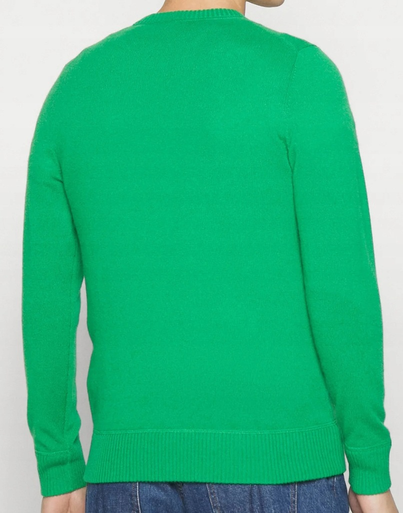 FTC Cashmere Zielony Sweter Męski WJZ