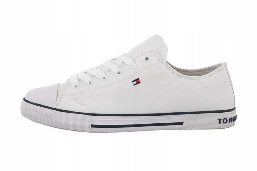 Tommy Hilfiger Low Cut Białe Trampki Dziecięce