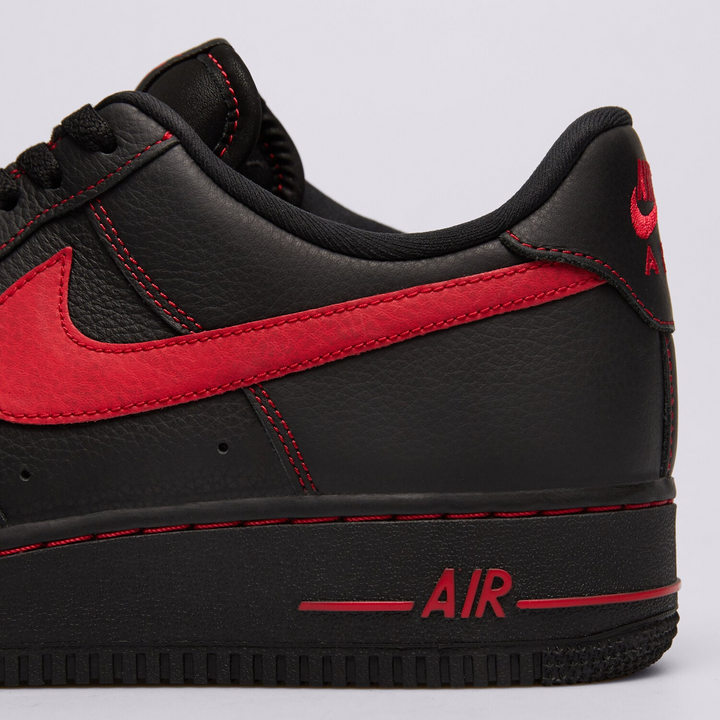 Nike Air Force 1 Low '07 LV8 "Bred" Czarne Czerwone HQ2037-005