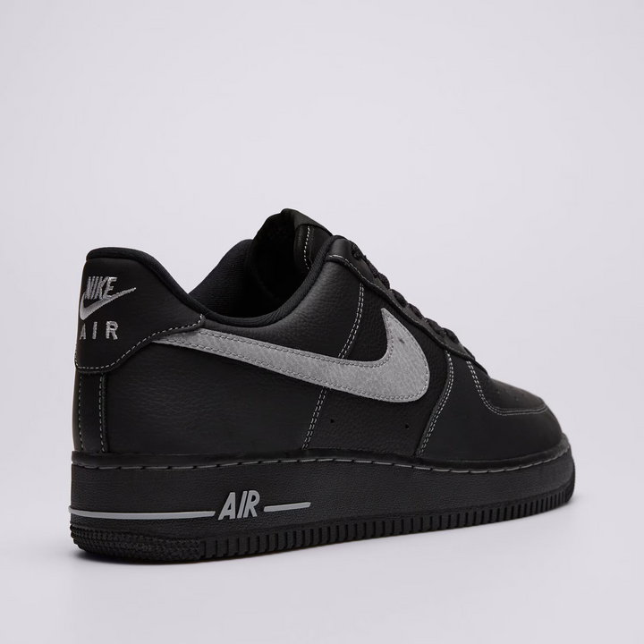 Nike Air Force 1 Low '07 LV8 "Black Grey" Czarne Szare Męskie Buty Sportowe Sneakersy HQ2037-006