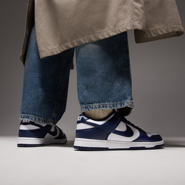 Nike Dunk Low Retro "Navy White" Niebieskie HF5441-107